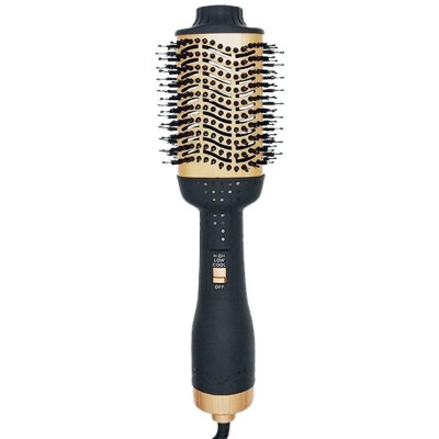 Hot Air Brush Styler One Step Hair Dryer and Volumizer 2-in-1 Negative Ion Hair Straightener